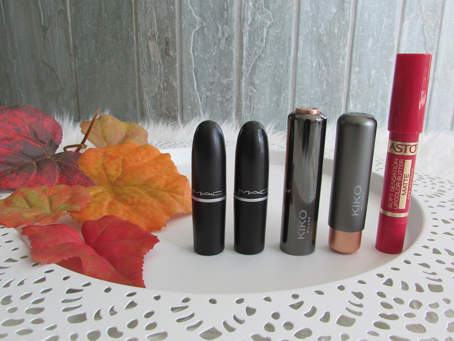 Herbst Lippenstifte - Lieblingsfarben - Lipstick - MAC - Kiko - Astor - Fashionladyloves by Tamara Wagner - Beautyblog 