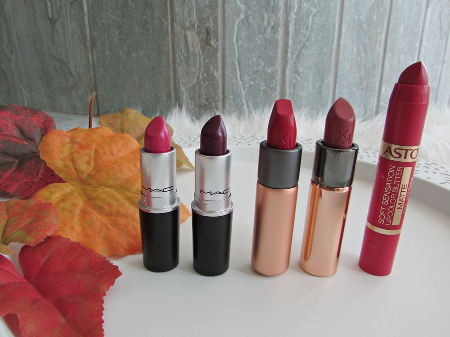 Herbst Lippenstifte - Lieblingsfarben - Lipstick - MAC - Kiko - Astor - Fashionladyloves by Tamara Wagner - Beautyblog 