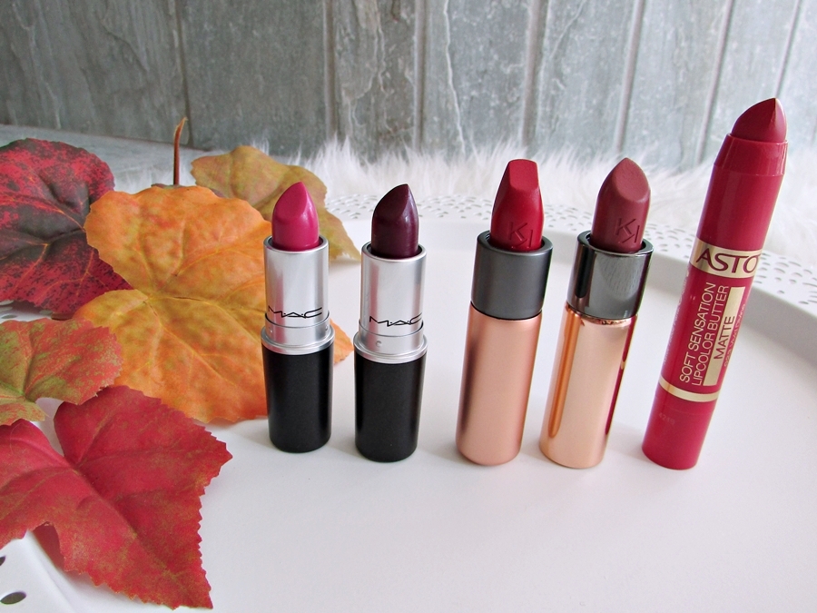 My Favorite Fall Lipsticks - Herbst Lippenstifte - Fashionladyloves - Beauty Blog