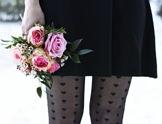 Valentinstag - Rosa Rosen - 7 Girls 7 Styles Blogparade - Fashionladyloves