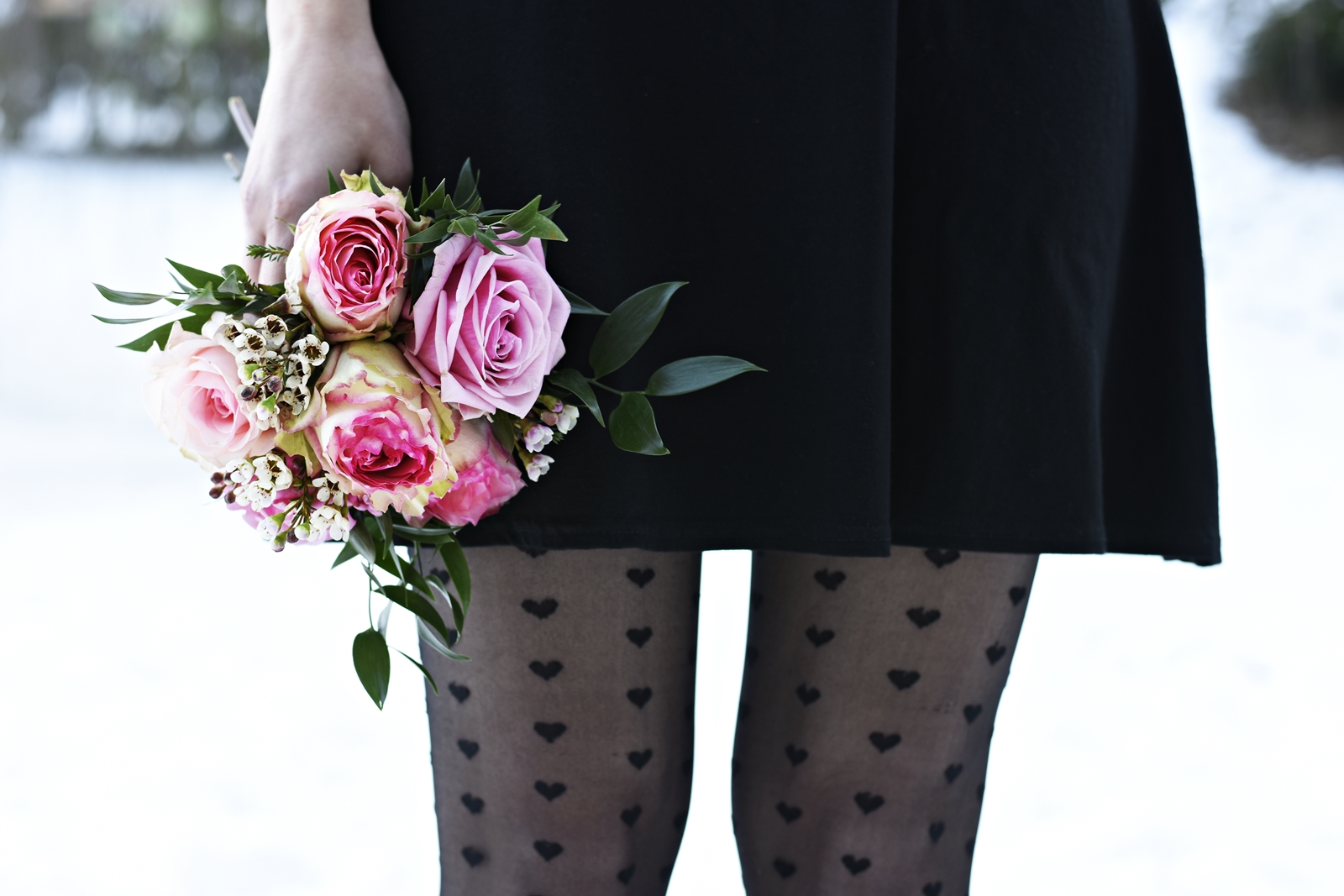 Valentinstag - Rosa Rosen - 7 Girls 7 Styles Blogparade - Fashionladyloves