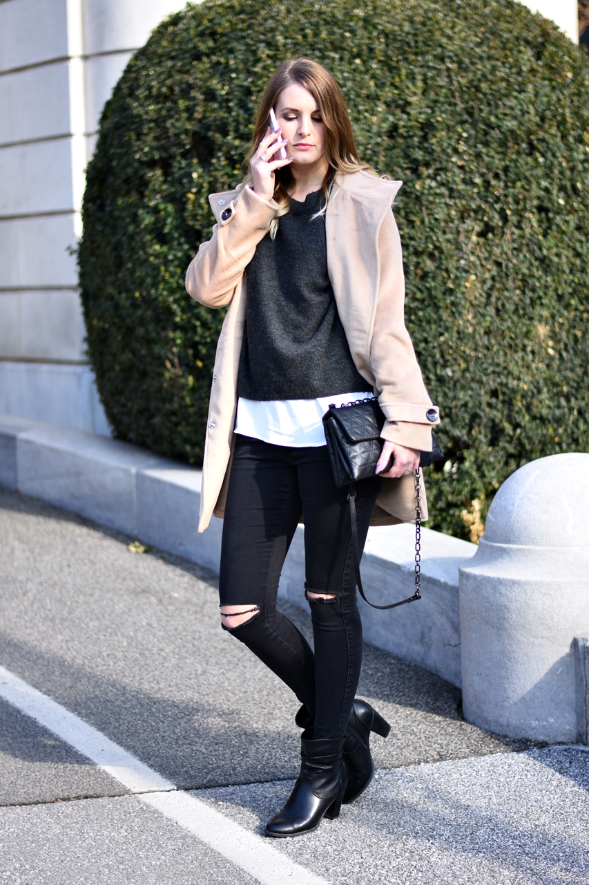 Camel Coat - Outfit - Fashionladyloves 