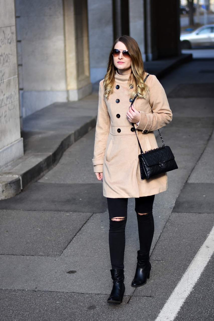 Camel Coat - Outfit - Fashionladyloves 