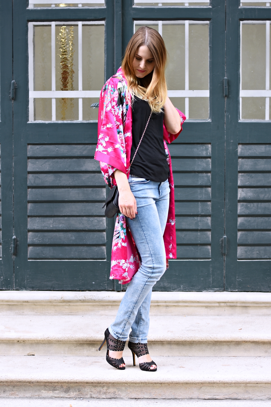 Der Kimono Trend - Summer Colors - sommerliche Farben - Streetstyle - Mode - Fashion - High Heels - Fashionladyloves by Tamara Wagner - Fashionblog