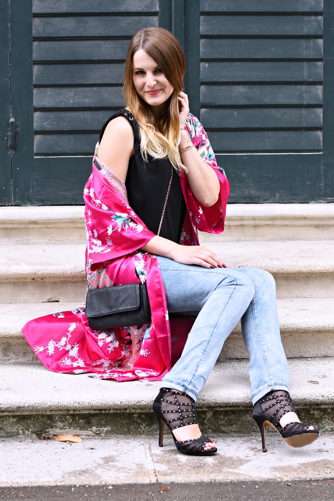 Der Kimono Trend - Summer Colors - sommerliche Farben - Streetstyle - Mode - Fashion - High Heels - Fashionladyloves by Tamara Wagner - Fashionblog