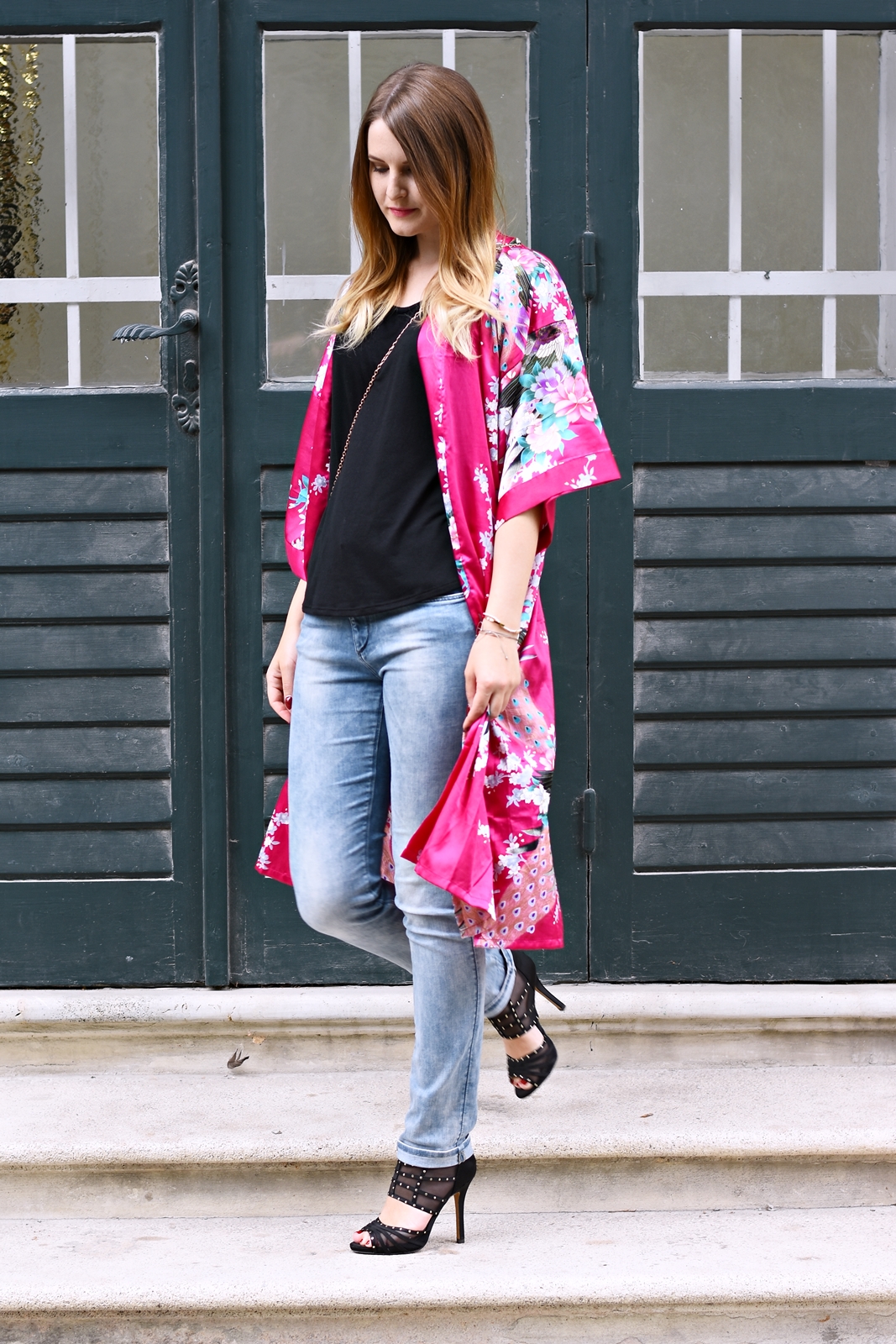 Der Kimono Trend - Summer Colors - sommerliche Farben - Streetstyle - Mode - Fashion - High Heels - Fashionladyloves by Tamara Wagner - Fashionblog