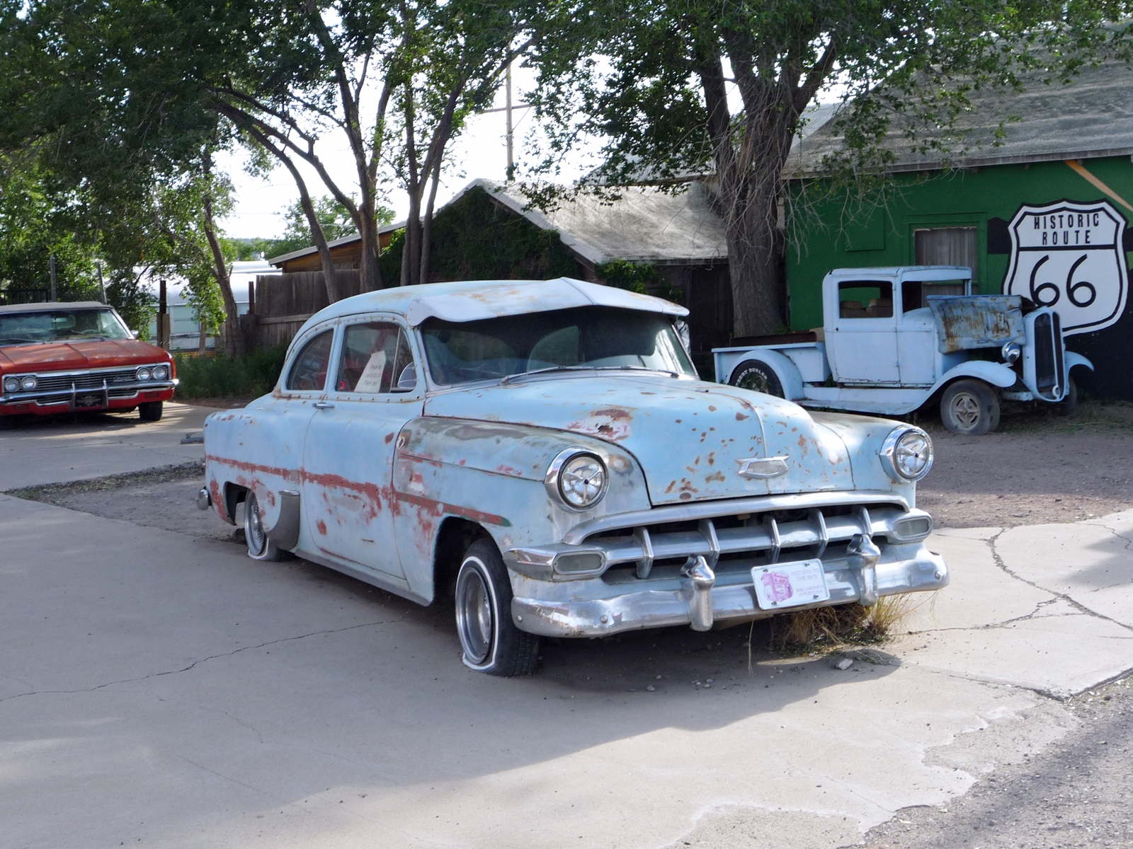 Seligman - Route 66 - Auto - USA Rundreise Westküste - Roadtrip - Fashionladyloves by Tamara Wagner - Travelblog