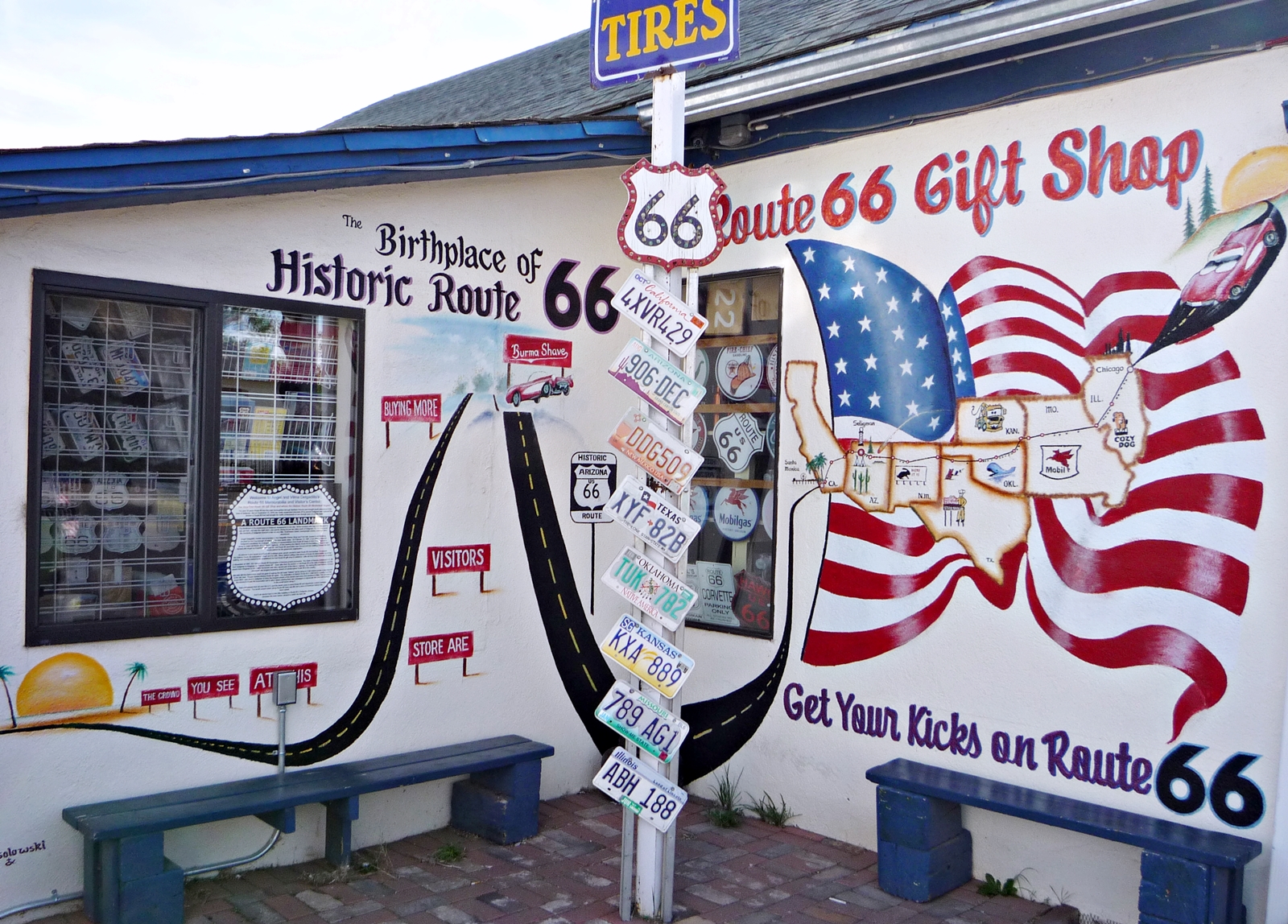 Seligman - Route 66 - USA Rundreise Westküste - Roadtrip - Fashionladyloves by Tamara Wagner - Travelblog