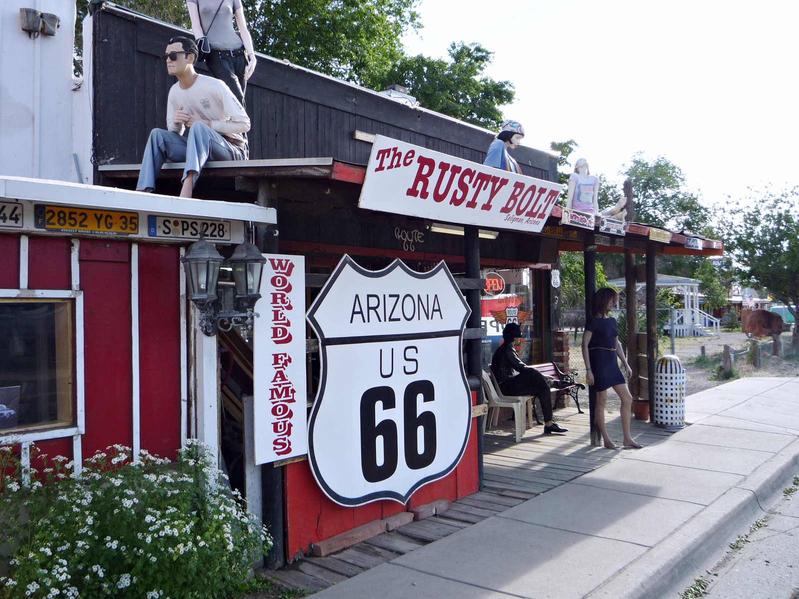 Seligman - Route 66 - USA Rundreise Westküste - Roadtrip - Fashionladyloves by Tamara Wagner - Travelblog