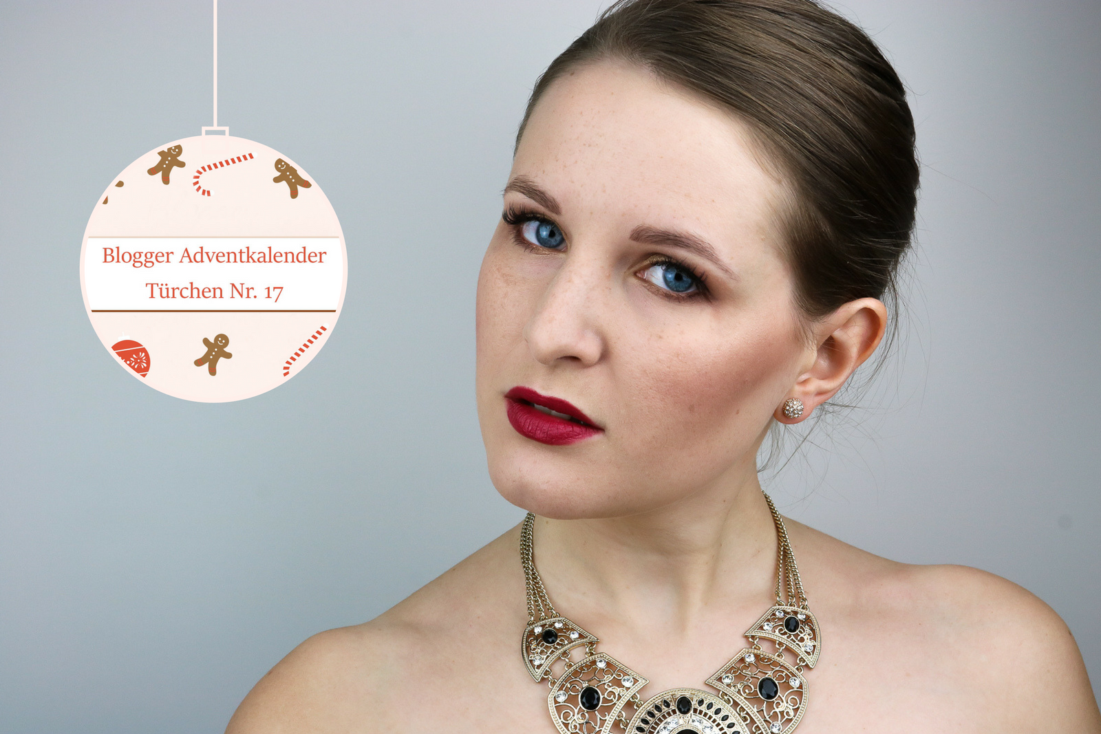 Make Up Look - Shiny Christmas - Weihnachts Make Up - Schminken - Make Up Tutorial - Schminkanleitung für Weihnachten - Kiko Arctic Holiday Limited Edition - Augen Make Up - Grundierung - Lippenstift - Beauty Blog - Fashionladyloves by Tamara Wagner - Blog aus Graz Österreich