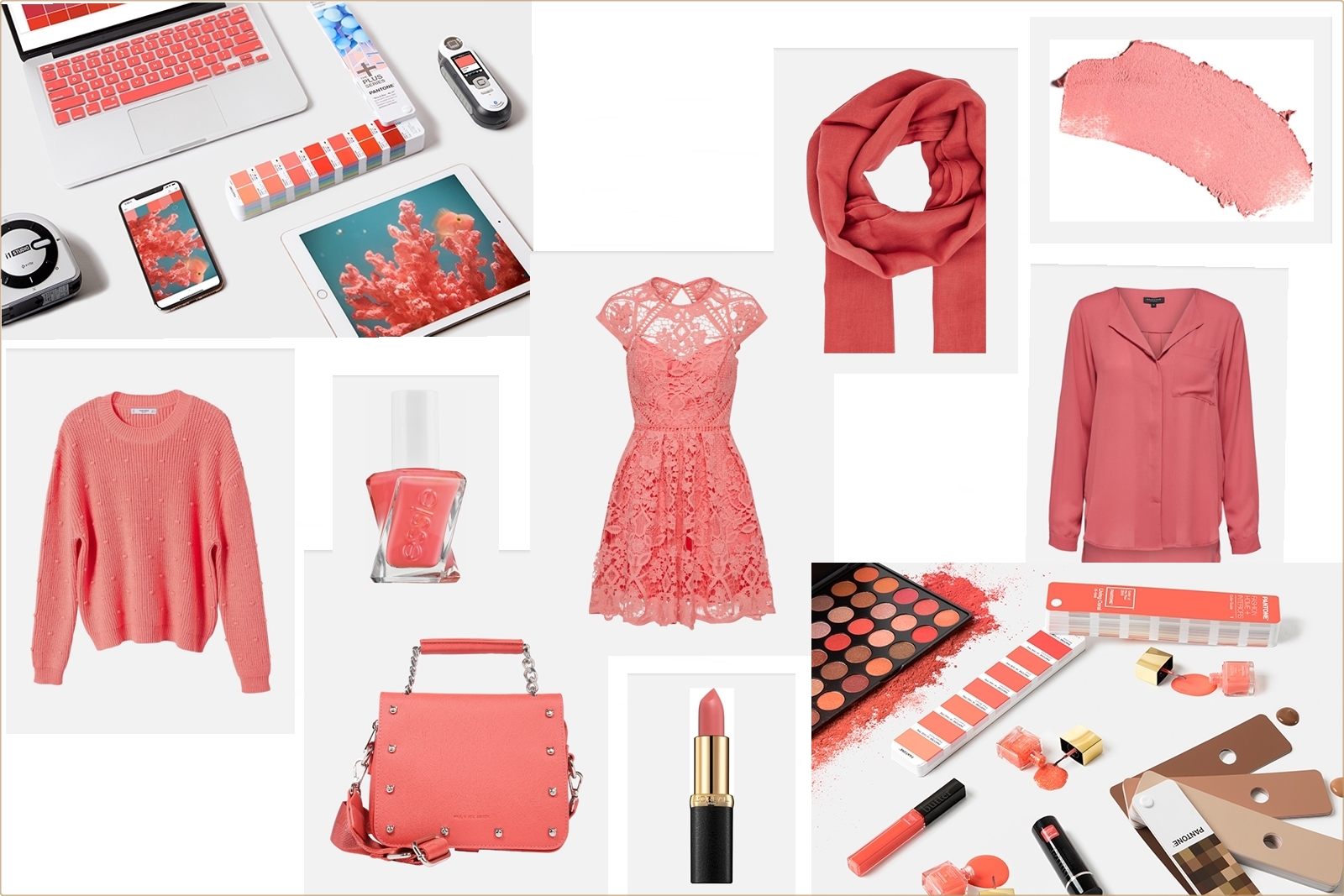 Die Trendfarbe des Jahres 2019 - Living Coral - Pantone Farbe des Jahres - Farbtrend in der Mode und im Bereich Beauty - Fashionladyloves by Tamara Wagner
